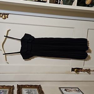 Vintage Jody T black cocktail dress